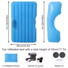 FreedomAutoGear™ Comfortable Portable Car Mattress – Inflatable Travel Bed for SUVs, Camping & Road Trips