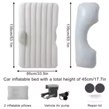 FreedomAutoGear™ Comfortable Portable Car Mattress – Inflatable Travel Bed for SUVs, Camping & Road Trips