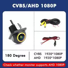 FreedomAutoGear™ SMARTOUR 4K 180° Fisheye Car Rear View Camera